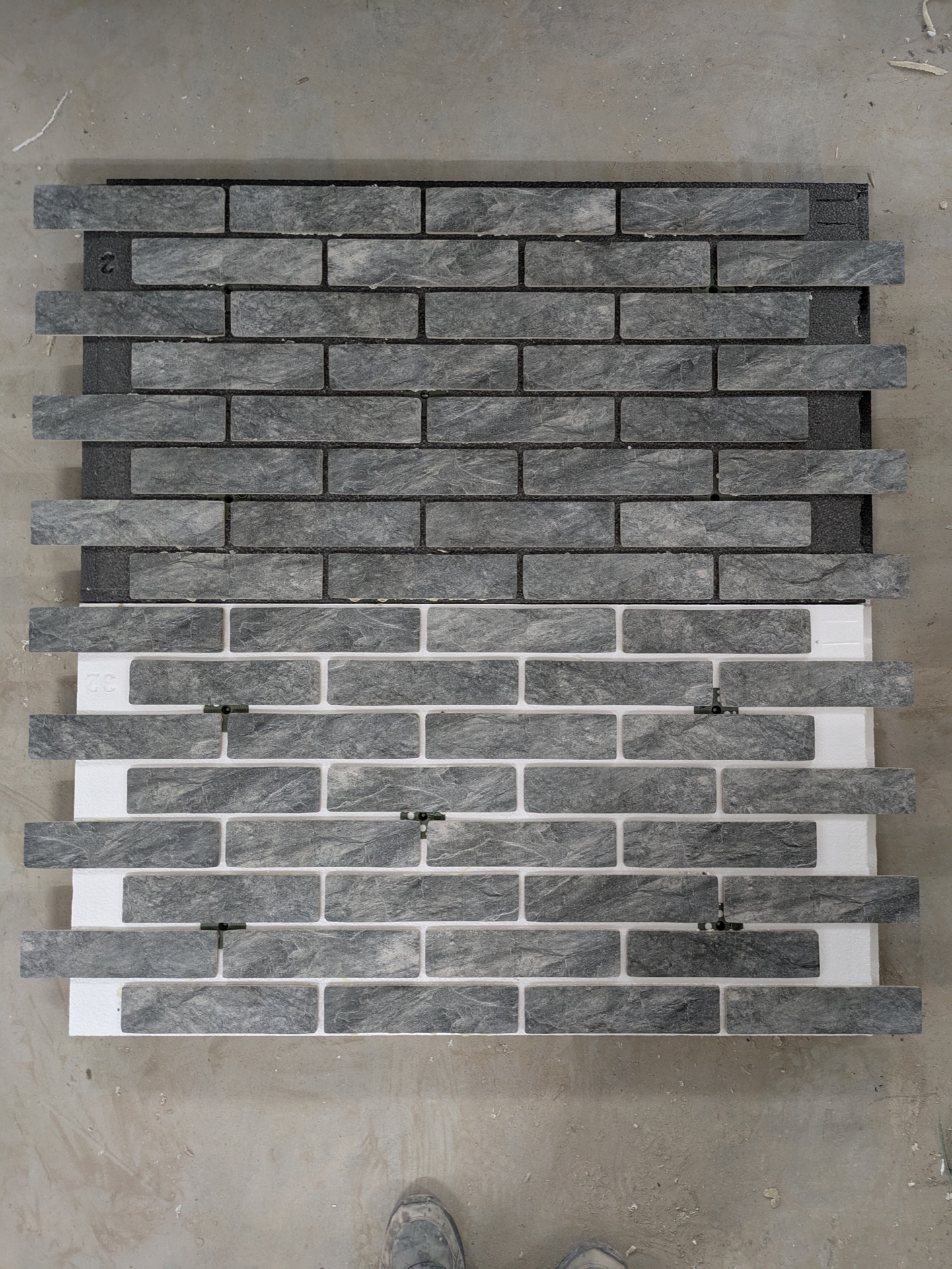 Finished Brick Facade Exterior